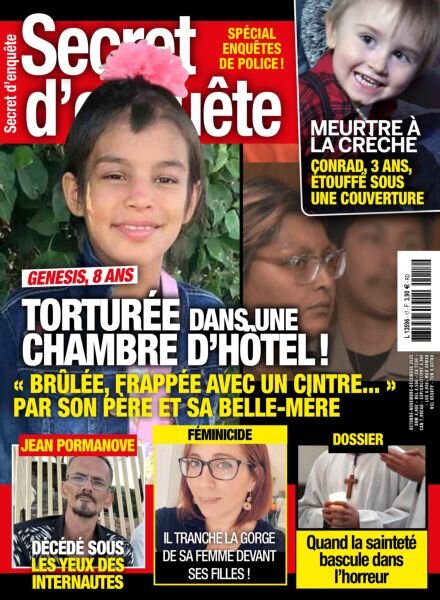 Secret d’enquete – Octobre-Novembre-Decembre 2025 Cover