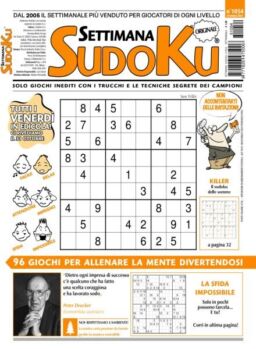 Settimana Sudoku – 24 Ottobre 2025