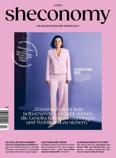 SHEconomy Germany – Oktober 2025 Cover