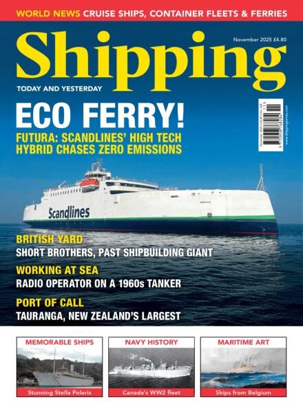 Shipping Today & Yesterday – November 2025 Cover