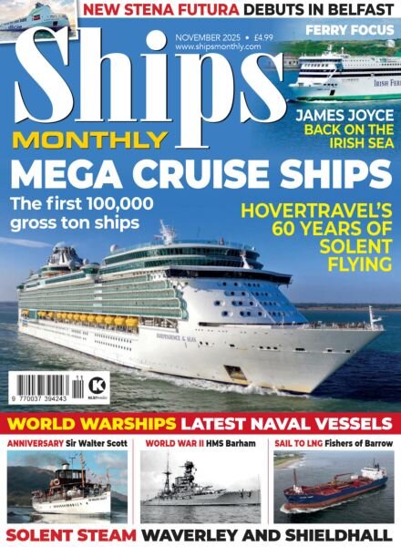 Ships Monthly – November 2025 Cover