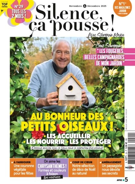 Silence ca pousse! – Novembre-Decembre 2025 Cover