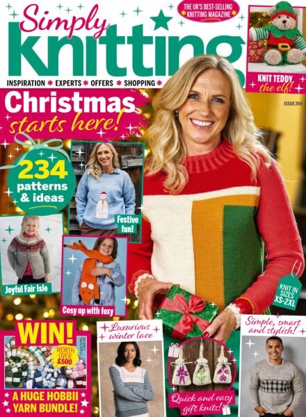 Simply Knitting – November 2025 Cover