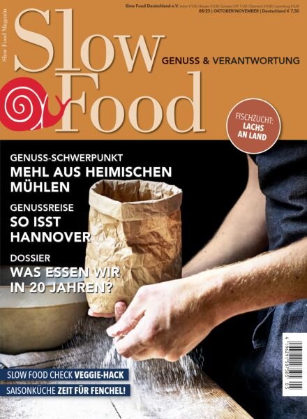 Slow Food – Oktober-November 2025 Cover