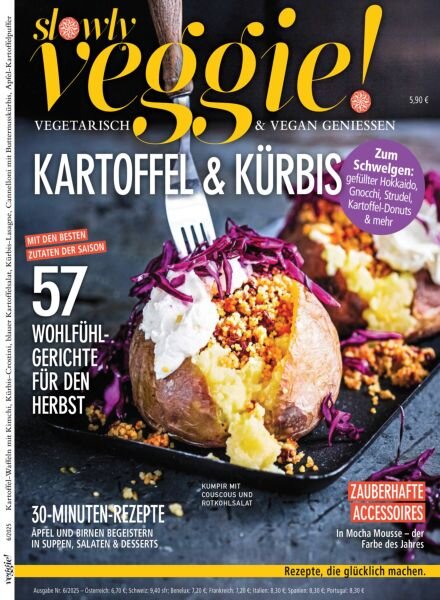 Slowly Veggie – Oktober 2025 Cover