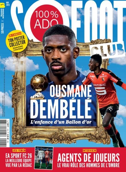So Foot Club – Novembre 2025 Cover