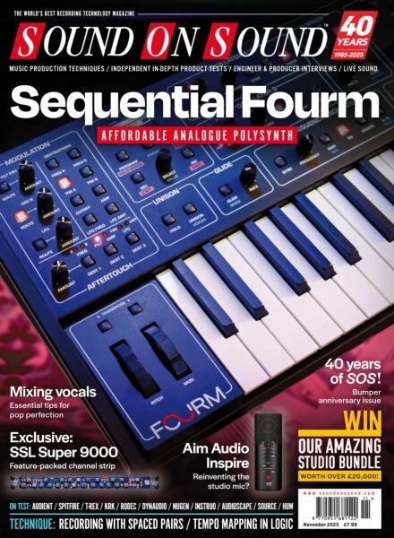 Sound On Sound UK – November 2025 Cover