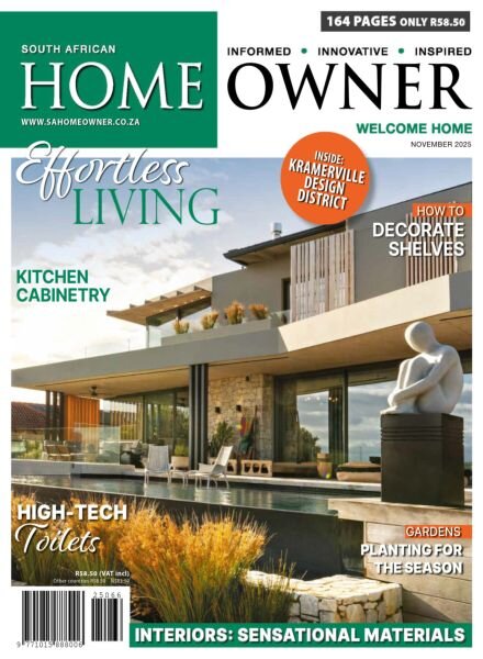 South African Home Owner – November 2025 Cover