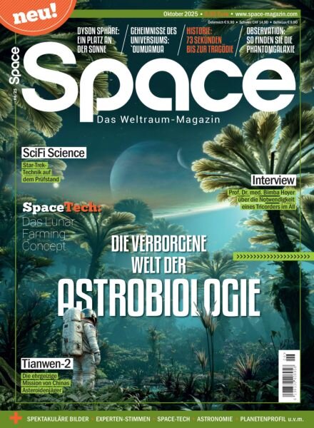 Space Germany – Oktober 2025 Cover