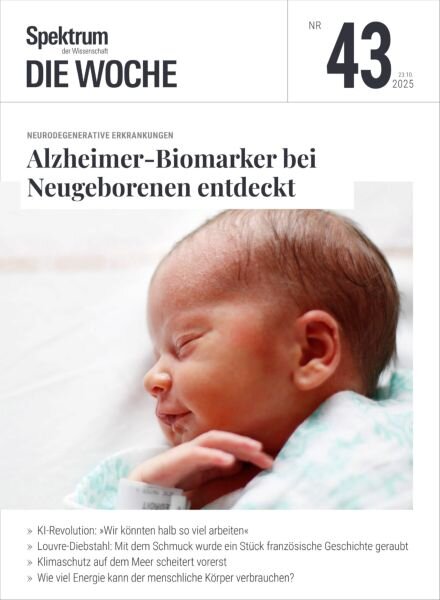 Spektrum Die Woche – 23 Oktober 2025 Cover