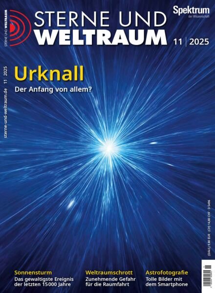 Spektrum Sterne und Weltraum – November 2025.pdf Cover