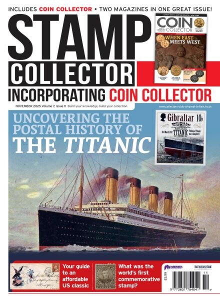 Stamp Collector – November 2025 Cover