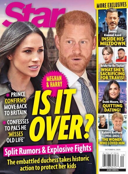 Star Magazine USA – October 6 2025 Cover