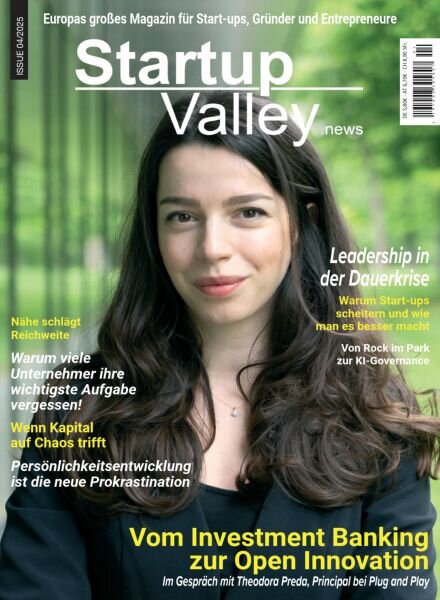 StartupValley – Nr 4 2025 Cover