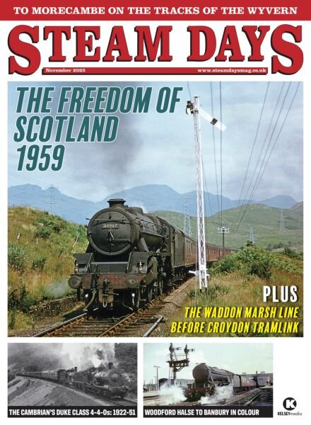 Steam Days – November 2025 Cover