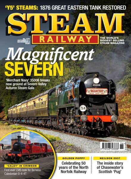 Steam Railway – October 9 2025 Cover