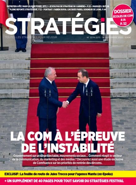 Strategies – 18 Septembre 2025 Cover