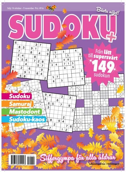 Sudoku+ – 14 Oktober 2025 Cover