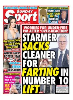 Sunday Sport – 21 September 2025