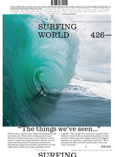 Surfing World Magazine – Issue 426 2025 Cover