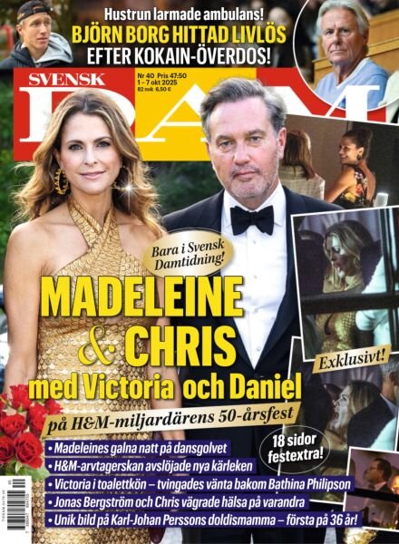 Svensk Damtidning – 1 Oktober 2025 Cover