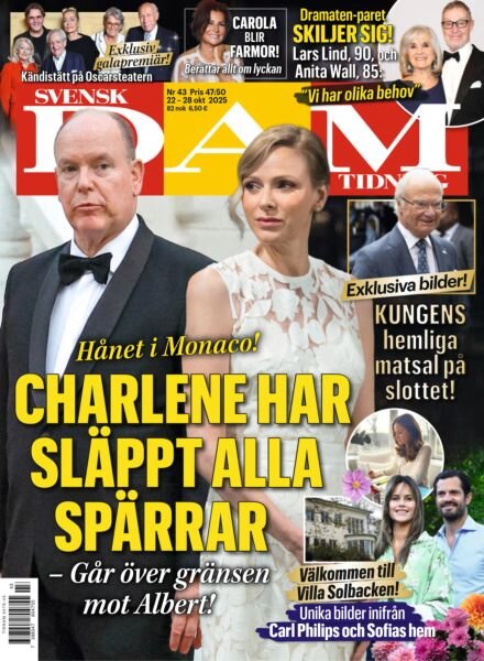 Svensk Damtidning – 22 Oktober 2025 Cover