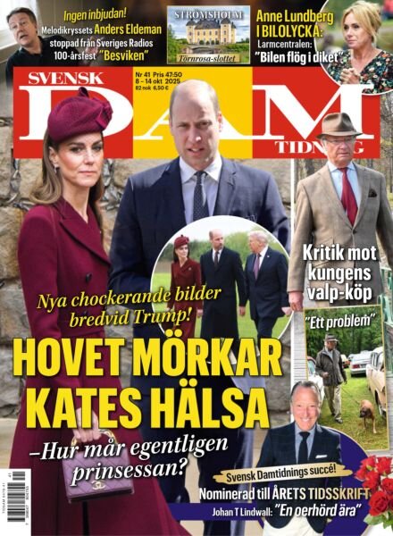 Svensk Damtidning – 8 Oktober 2025 Cover