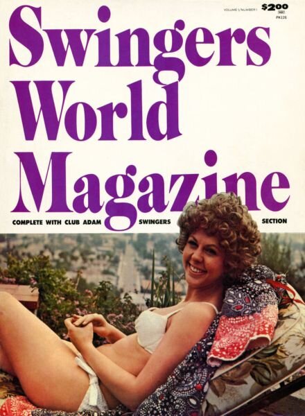 Swingers World Magasines – Volume 1 Number 1 November 1972 Cover