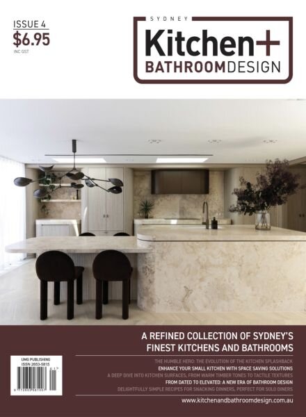 Sydney Kitchen + Bathroom Design – Issue 4 2025 Cover
