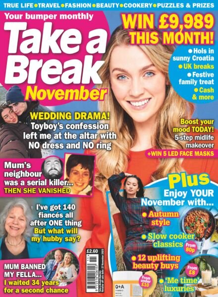 Take a Break – November 2025 Cover