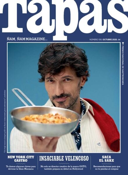 Tapas Spanish Edition – Octubre 2025 Cover