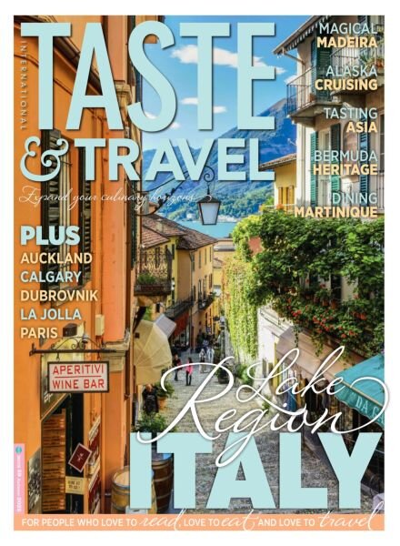 Taste & Travel International – Fall 2025 Cover