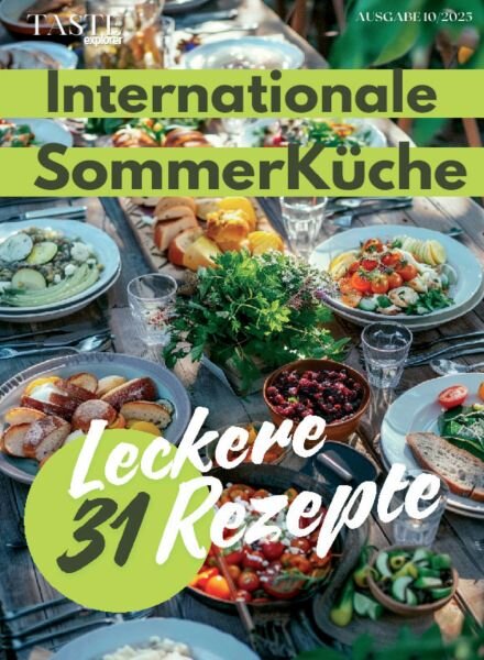 Taste Explorer – Nr 10 2025 Cover