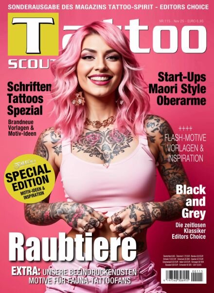Tattoo-Scout – November 2025 Cover