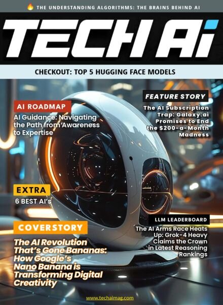 Tech AI Magazine – October 2025 Cover