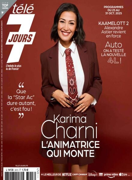 Tele 7 Jours – 20 Octobre 2025 Cover
