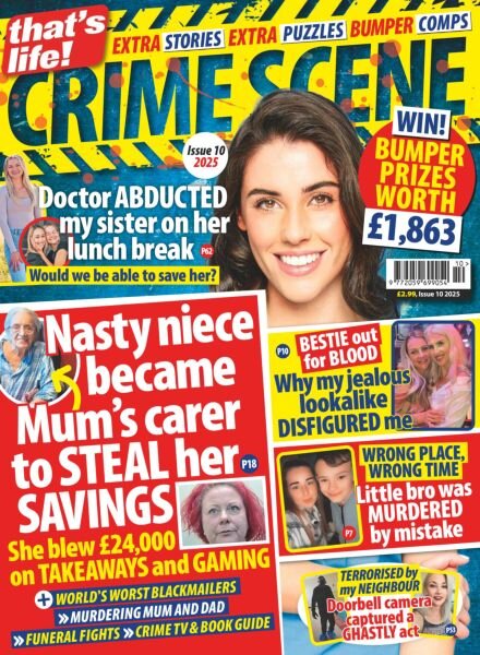 That’s Life Crime Scene – Issue 43 2025 Cover