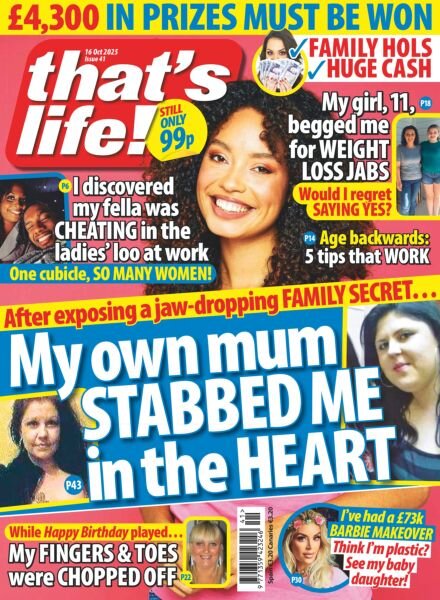 that’s life! UK – 9 October 2025 Cover