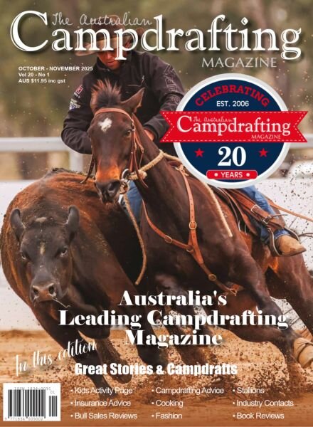 The Australian Campdrafting – October-November 2025 Cover