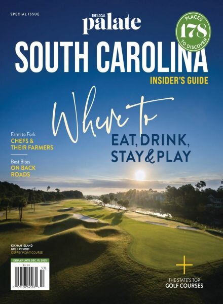 The Local Palate – South Carolina Insider’s Guide 2025 Cover