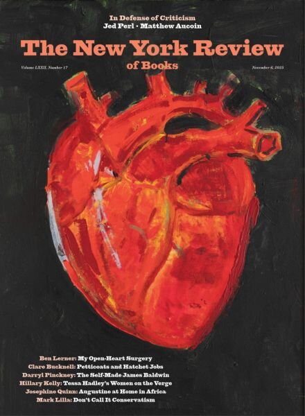 The New York Review of Books – November 6 2025 Cover