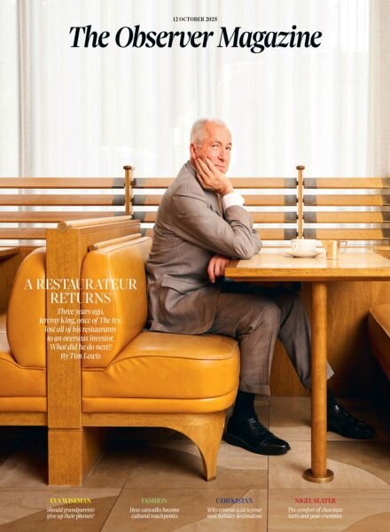 The Observer Magazine – 12 October 2025 Cover