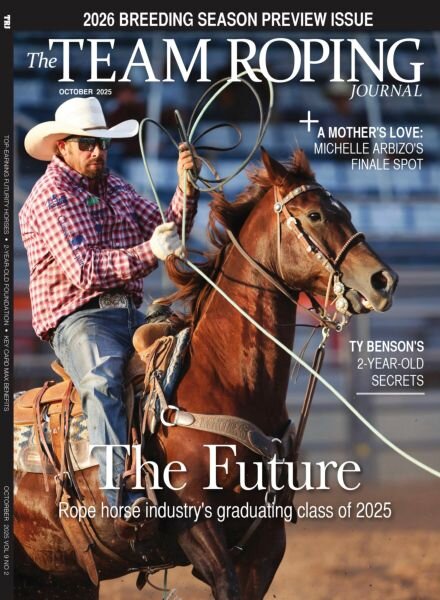 The Team Roping Journal – October 2025 Cover