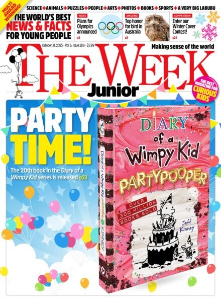 The Week Junior USA – 31 October 2025 Cover