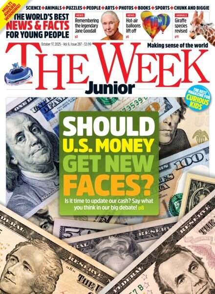 The Week Junior USA – October 17 2025 Cover
