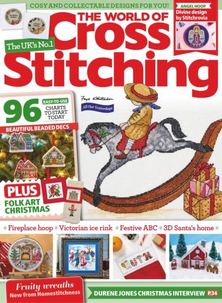 The World of Cross Stitching – December 2025 Cover