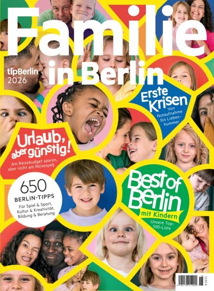 tip Berlin – Familie in Berlin 2026 Cover