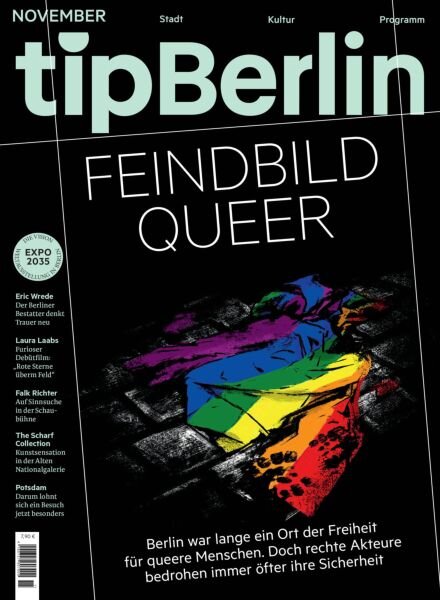 tip Berlin – November 2025 Cover