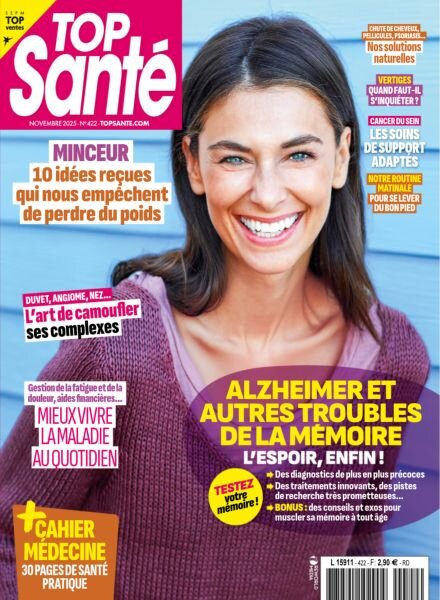 Top Sante France – Novembre 2025 Cover
