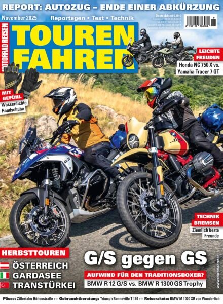 Tourenfahrer – November 2025 Cover